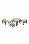 Hanah Home Leo 3+1+1+2 - Beige